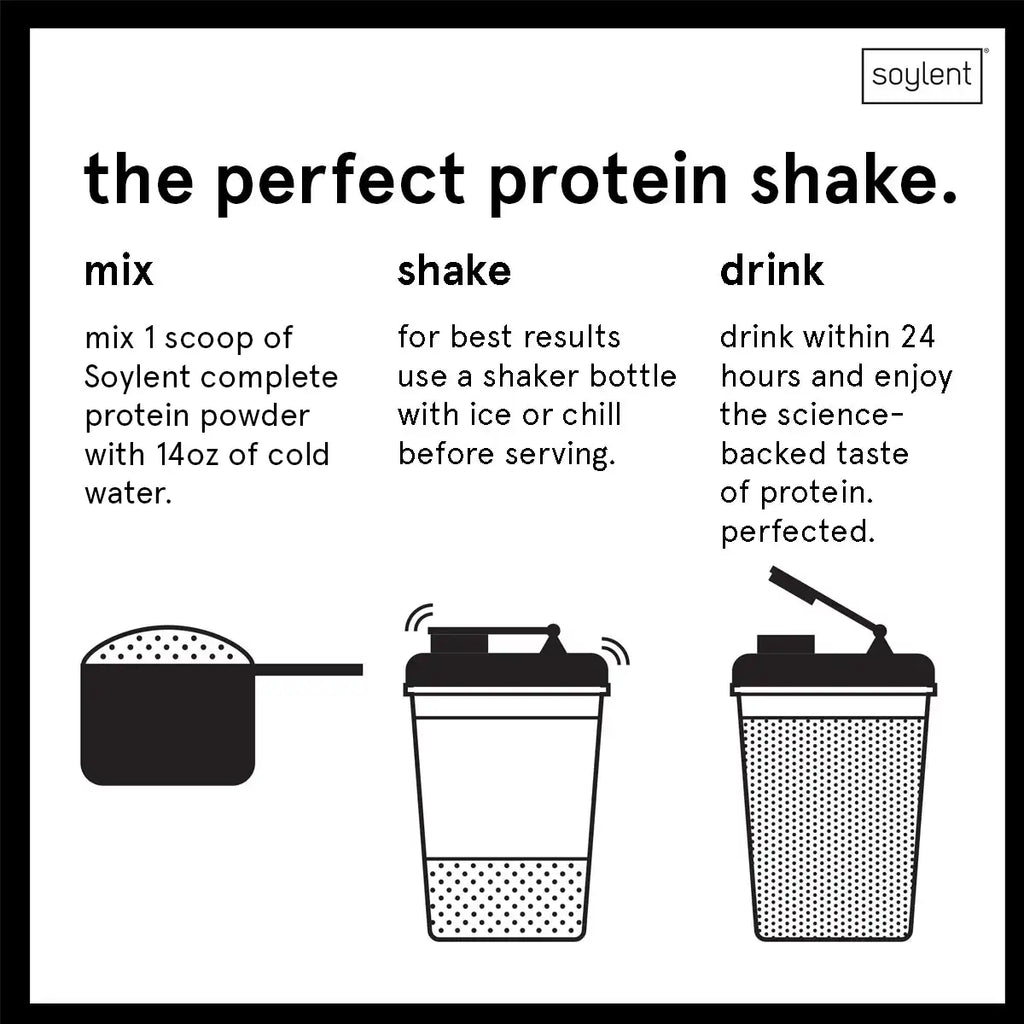 Soylent complete protein powder - chocolate