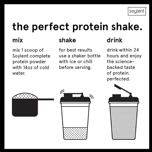 Soylent complete protein powder - chocolate