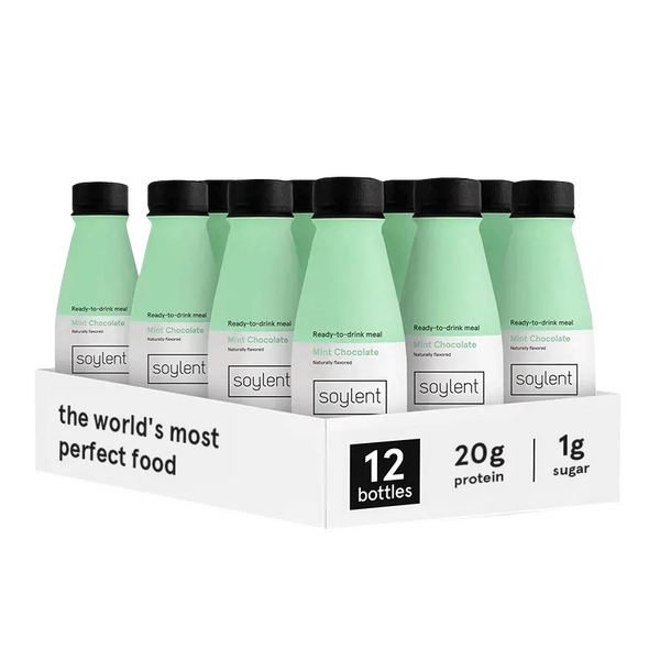 Soylent complete meal - mint chocolate