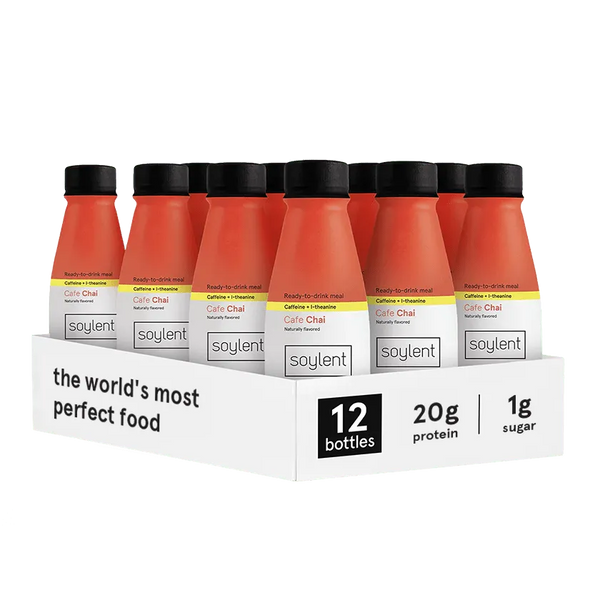 Soylent complete coffee - chai