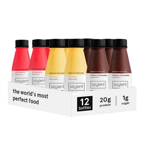 Soylent complete meal banana split variety pack