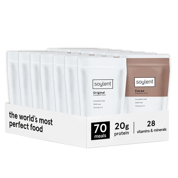 Soylent complete meal powder starter pack