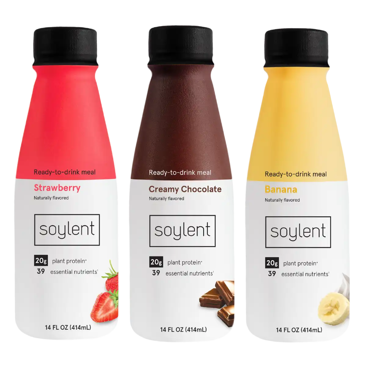 Soylent complete meal banana split variety pack Main image