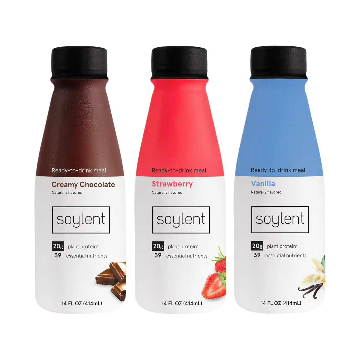 Soylent complete meal neapolitan variety pack Main image